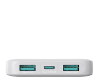 JoyRoom Powerbank 10000mAh 2.4A 2x USB-A 1x USB-C JR-PBF12 biały - 1287639 - zdjęcie 5